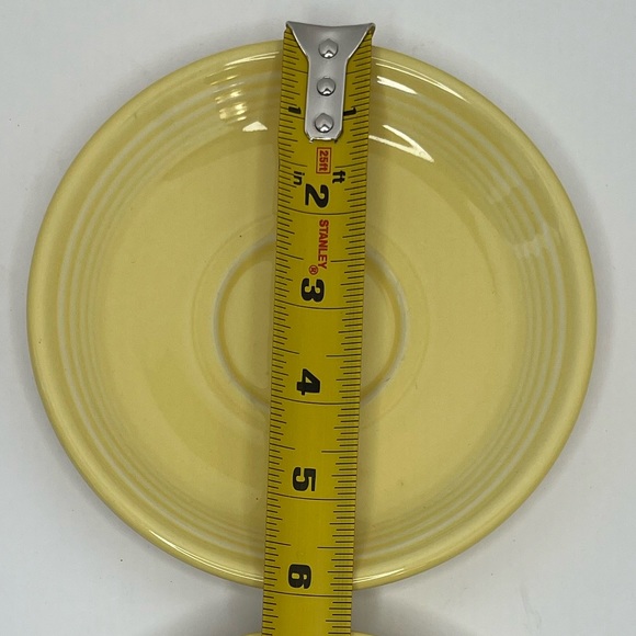 Fiestaware Cup And Saucer in Yellow - Picture 3 of 3